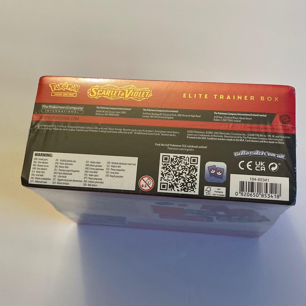 Pokemon TCG Scarlet & Violet Base Set Elite Trainer Box ETB Koraidon Sealed NEW - Picture 6 of 6